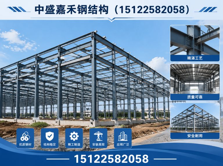 滨海新区钢结构工程展示图