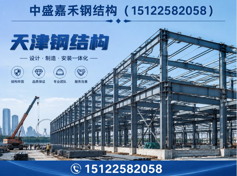 滨海新区轻钢结构展示图